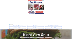 Desktop Screenshot of metroviewgrillehaledon.com